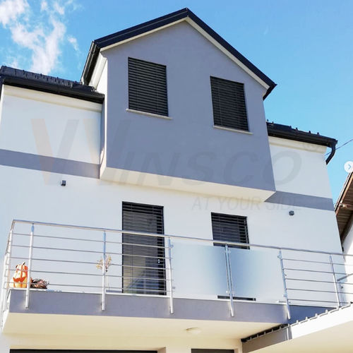 kasus perusahaan terbaru tentang WinscoMetal Stainless Steel Inox Tube Pipe Untuk Balkon Guardrail