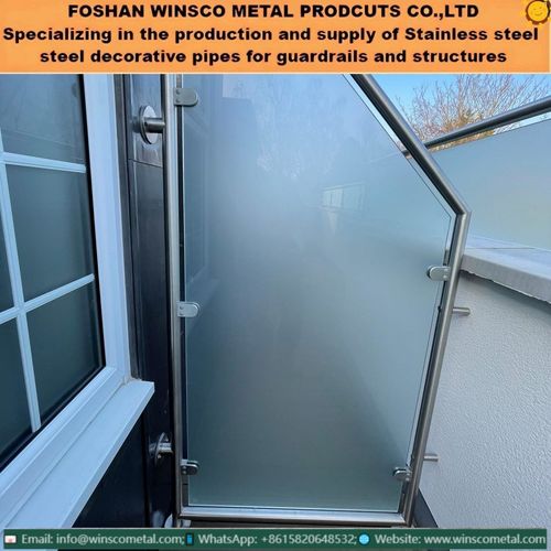 kasus perusahaan terbaru tentang Pipa dari stainless steel untuk gaya dan handal pagar √ WinscoMetal!