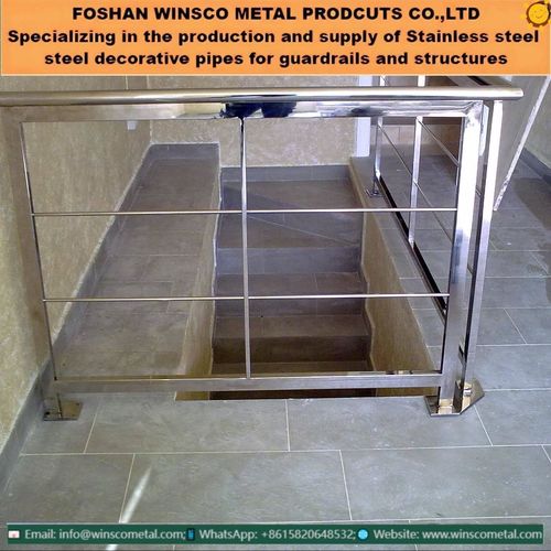 kasus perusahaan terbaru tentang Buat ruang yang stylish dan aman dengan pipa stainless steel dari WinscoMetal!