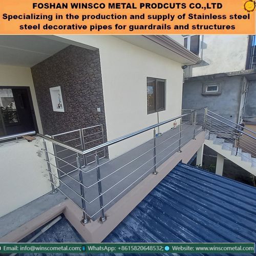 kasus perusahaan terbaru tentang Tubing stainless steel WinscoMetal ∙ Pilihan sempurna untuk ringhiere dan corrimano berkualitas tinggi!