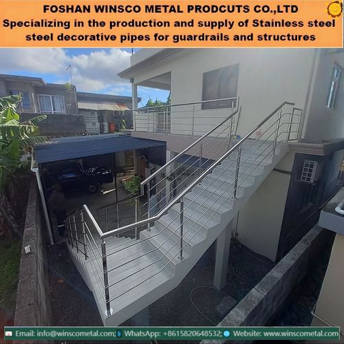 kasus perusahaan terbaru tentang Keamanan dan keanggunan untuk ruang Anda dengan tabung stainless steel WinscoMetal!