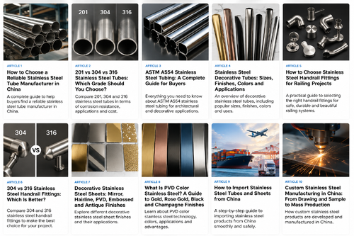 kasus perusahaan terbaru tentang How to Choose a Reliable Stainless Steel Tube Manufacturer in China