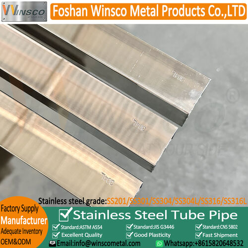 kasus perusahaan terbaru tentang Decorative Stainless Steel Tubes