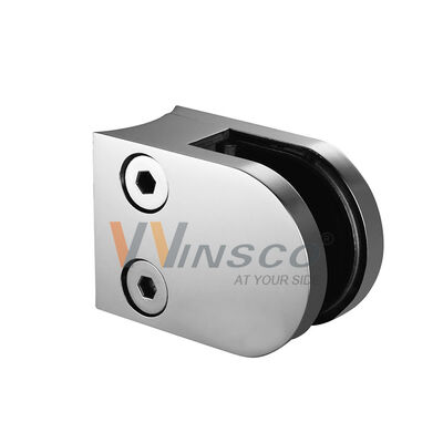 kualitas  Precision Investment Cast Stainless Steel Glass Clamp for Glass Railing Balustrade | Winsco Metal VA201 pabrik