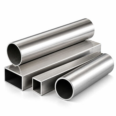 kualitas  ASTM A554 Stainless Steel Round Pipe 201 304 316L with 0.4-2.0mm Wall Thickness for Central Asia Construction Handrail pabrik