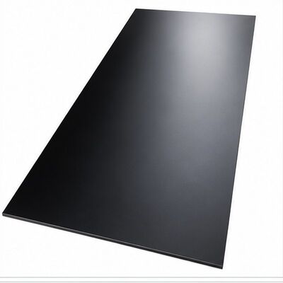kualitas  Black Matte Stainless Steel Sheet AISI 201 304 316 Manufacturer Custom Sizes Factory Direct Supply pabrik