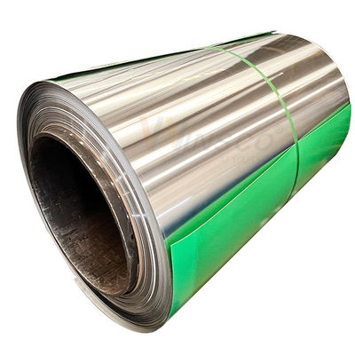 No.4 Permukaan SS 304 Kumparan Strip Baja Tahan Karat Canai Dingin Inox