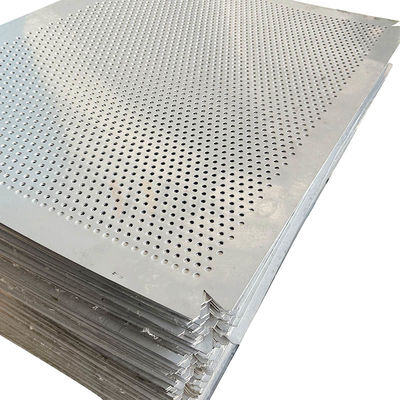 2b Lubang Bulat Lembaran Stainless Steel Berlubang 0,4-3mm 304 Grade