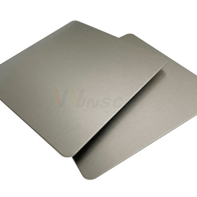 TP 201 304 316 430 AFP Garis Rambut Hias No.4 Permukaan Lembaran Stainless Steel