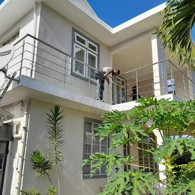 1500mm SS Railing Pegangan Tangga 1.2mm 1.5mm SS 201 304 316 Cermin Dipoles Untuk Dekorasi Balkon Rumah