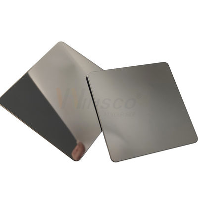 4x8 Super Mirror Stainless Steel Sheet SUS 201 304 316 Lembar Gulung Dingin Warna Abu-abu