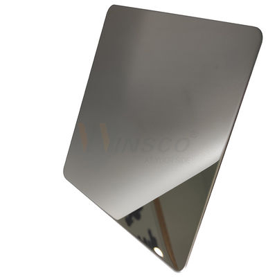 4x8 Super Mirror Stainless Steel Sheet SUS 201 304 316 Lembar Gulung Dingin Warna Abu-abu
