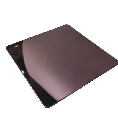 AISI Rose Gold 5x10 Cold Rolled 201 Plat Stainless Steel 8k Mirror Sheet Metal