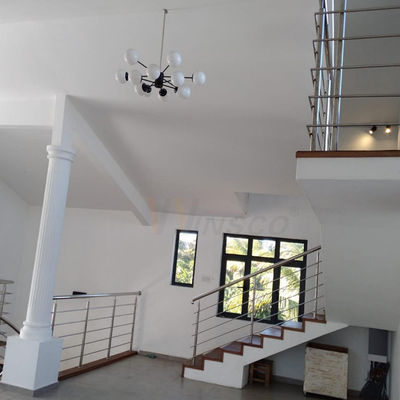 Tangga Putar Railing Stainless Steel 1000-2000mm Kaca Inox 201 304 316 Grade