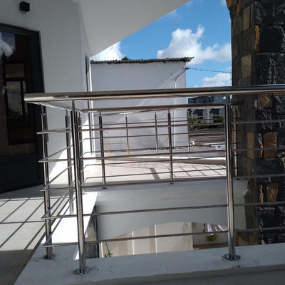 Balkon Stainless Steel Inox Guard Rails SS 201 304 316 Untuk Dekorasi Rumah