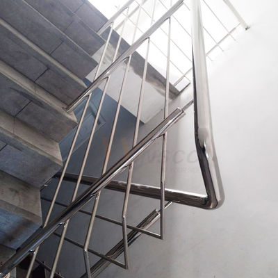 Mirror Finished Stainless Steel Inox AISI 201 304 316 Railing Tangga Rumah