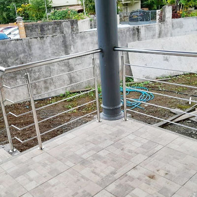 Pegangan Tangga Stainless Steel Luar Pagar Inox 201 304 316 Grade