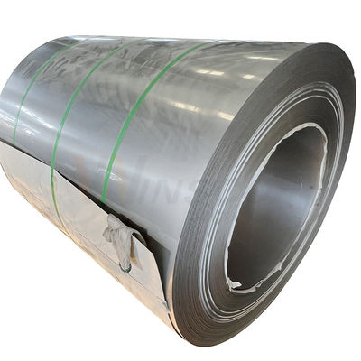 2B 201 Cold Rolled Stainless Steel Coil Slie Edge JIS201 Untuk Konstruksi