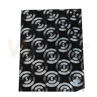 AISI 201 304 316 CD Poles Lembaran Stainless Steel Hias Titanium 3D Hitam