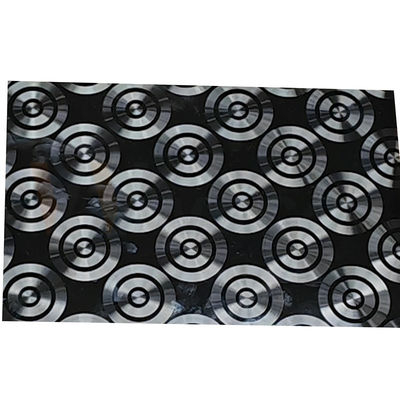 AISI 201 304 316 CD Poles Lembaran Stainless Steel Hias Titanium 3D Hitam