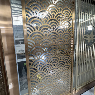 Partisi Layar Stainless Steel 1219mmx2438mm Pembagi Inox 201 304 316