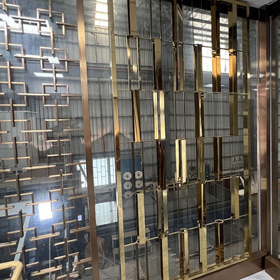 Partisi Layar Logam Titanium Stainless Steel
