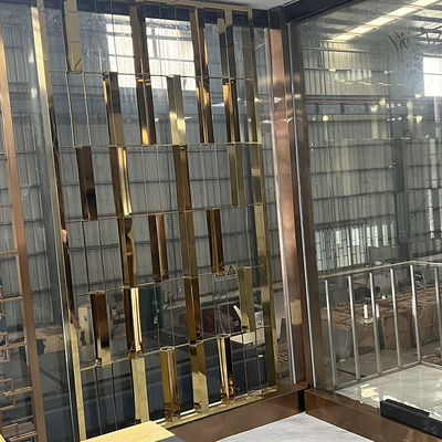 Partisi Layar Logam Titanium Stainless Steel