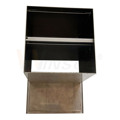 Fabrikasi Logam Tempat Sampah Stainless Steel Indoor Outdoor