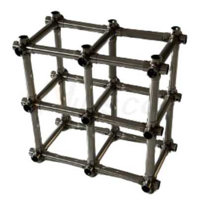 0,4-20mm Permukaan Cermin Fabrikasi Logam Stainless Steel Dengan SS 201 304 316