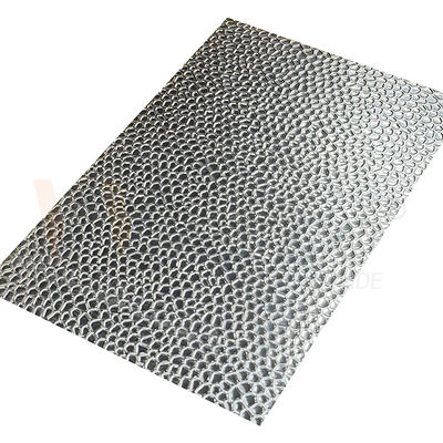 2B Finish Lembaran Stainless Steel Sarang Lebah Timbul 0.4mm-3.0mm