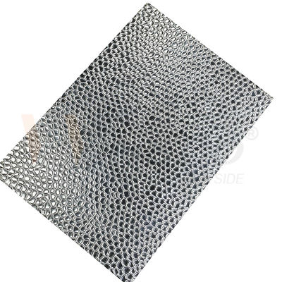 2B Finish Lembaran Stainless Steel Sarang Lebah Timbul 0.4mm-3.0mm
