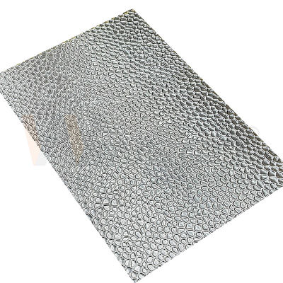 2B Finish Lembaran Stainless Steel Sarang Lebah Timbul 0.4mm-3.0mm