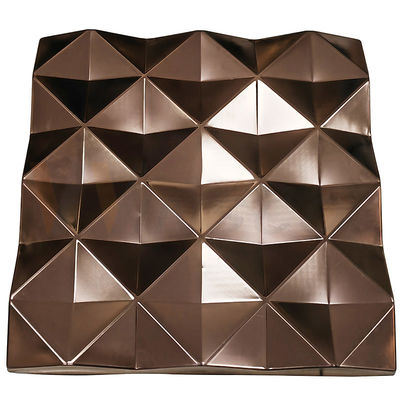 4x8 Lembar Baja Tahan Karat Timbul AISI 201 304 316 Rose Gold Brushed Hias