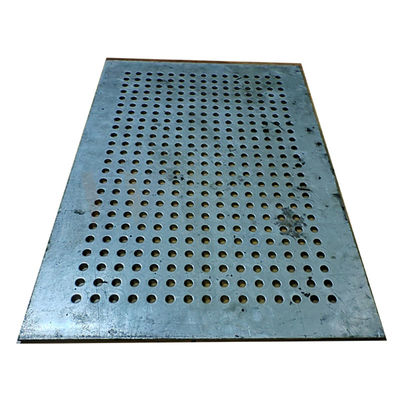 Lubang Bulat 304 Lembaran Stainless Steel Berlubang SS 201 316 Dengan Permukaan Acar