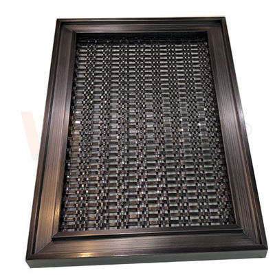 Layar Arsitektur SUS 201 304 316 Wire Mesh Stainless Steel Hias