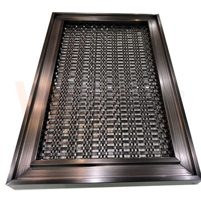 Layar Arsitektur SUS 201 304 316 Wire Mesh Stainless Steel Hias