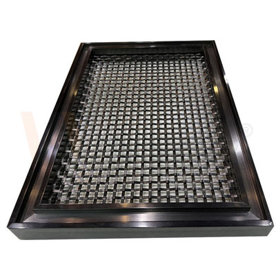 PVD Stainless Steel Dekoratif Wire Mesh SS 201 304 316 Untuk Dekorasi Tangga