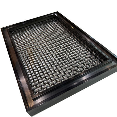 PVD Stainless Steel Dekoratif Wire Mesh SS 201 304 316 Untuk Dekorasi Tangga