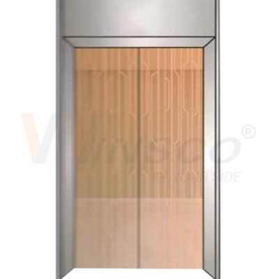 1219mmx2438mm Cermin Emas Lembaran Stainless Steel Terukir Selesai Rose Gold