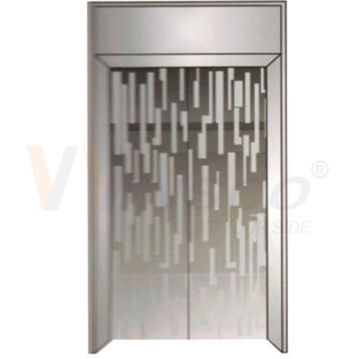 2mm Elevator Stainless Steel Sheet Warna Abu-abu Cermin Selesai Pola Terukir Logam
