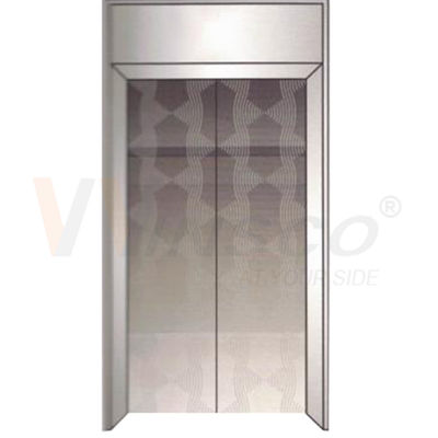 2mm Elevator Stainless Steel Sheet Warna Abu-abu Cermin Selesai Pola Terukir Logam