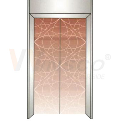 3048mm 304 Stainless Steel Lembaran Logam Cermin Perunggu Antik PVD Dilapisi Etsa Untuk Lift