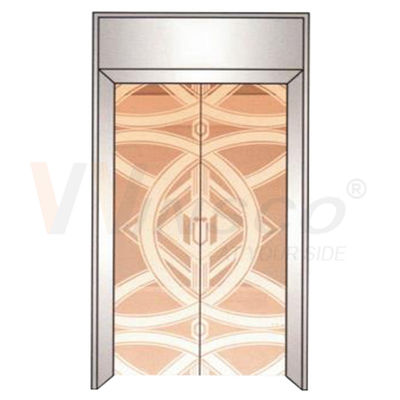 PVD Gold Elevator Stainless Steel Sheet ASTM 201 304 316 Cold Rolled Untuk Dekorasi