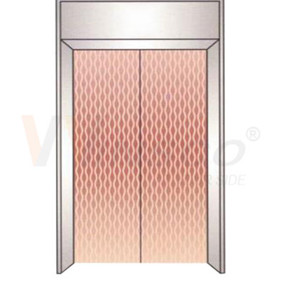 0.3-3mm Elevator Stainless Steel Sheet JIS Standard Bronze Coating Mirror Finish Etched