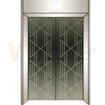 Garis Rambut Kustom Terukir Pola Elevator Lembaran Stainless Steel Warna PVD