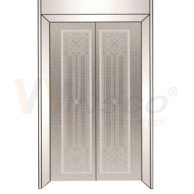 Garis Rambut Kustom Terukir Pola Elevator Lembaran Stainless Steel Warna PVD
