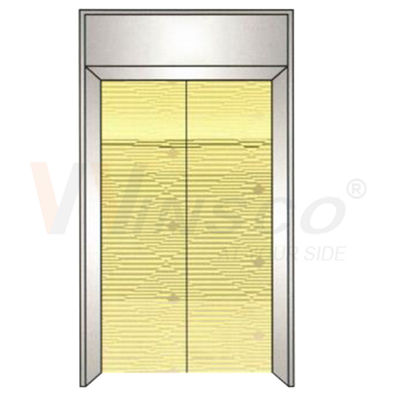 Cermin Etched Elevator Lembaran Stainless Steel Cold Rolled Titanium Gold