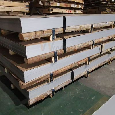 Tisco 0,7mm 4Ftx8Ft 2B Lembar baja tahan karat 1220mmx2440mm SS Lembar logam pabrik selesai