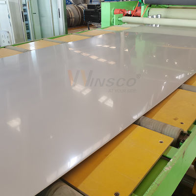 Tisco 0,7mm 4Ftx8Ft 2B Lembar baja tahan karat 1220mmx2440mm SS Lembar logam pabrik selesai