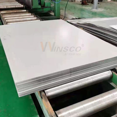 Tahan korosi AISI 201 2B Plat Inoks 1000mmx2000mmx0.4mm Ukuran Lembar akhir pabrik stainless steel